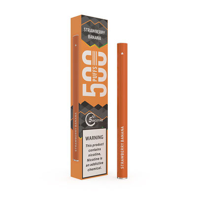 Слойки 1.3ml 500 сигареты оранжевого дыма 280mAh электронные не перезаряжаемые