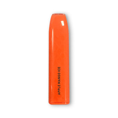 Pre порученный ABS ручки Vape батареи 500mAh оранжевый устранимый